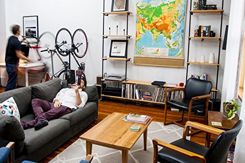 CLUG „Hybrid“ – Wandhalterung für Trekkingbikes / Citybikes / Crossbikes mit Reifen von 33 bis 42mm - 3