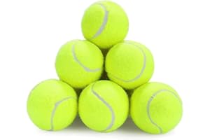 Primes DIY Lot de 12, 24, 48 balles de tennis pour animaux de compagnie, entraînement, enfants avec sac de transport, balles de tennis pour chiens, enfants, sports