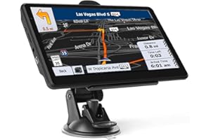 GT HITGX Truck Sat Nav with UK Europe Maps 2024, 7 Inch Satnav for Car Trucks Lorry HGV Caravan, POI Speed Camera Warning,Voice Guidance Lane