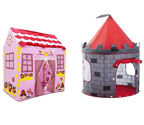 deAO Red Castle Quick Assemble Play Tent for Kids - Pop Up Design Easy Assemble Includes Handy Storage Bag reviews deAO Red Castle Quick Assemble Play Tent for Kids - Pop Up Design Easy Assemble Includes Handy Storage Bag
