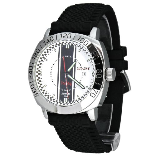 Nautec No Limit Herren-Armbanduhr Trophy TR AT/RBSTSTWHBK Nautec No Limit Herren-Armbanduhr Trophy TR AT/RBSTSTWHBK