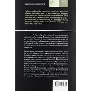Las cosas del decir : manual de análisis del discurso (Ariel Letras)
