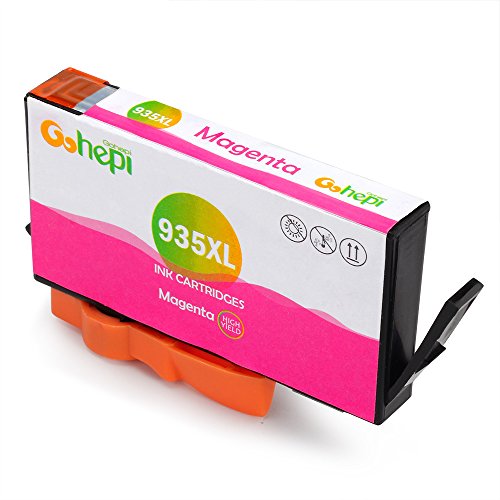 Gohepi Reemplazo para HP 934XL 935XL Cartuchos de tinta Alta Capacidad Compatible con Impresoras HP Officejet Pro 6830 6230 6820 6812 6815 6825 6835 6836  2 Negro  1 Cian  1 Magenta  1 Amarillo 