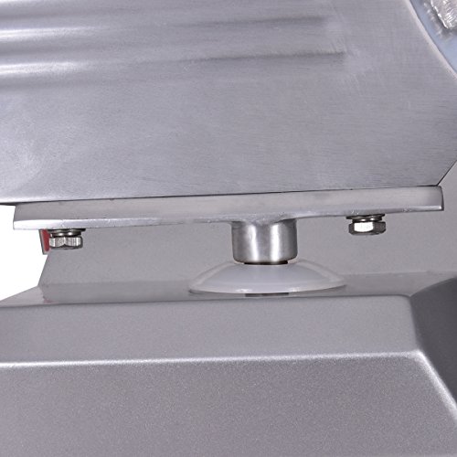 COSTWAY Aufschnittmaschine Allesschneider Fleischschneider Schrägschneider 0 bis 16mm/250W/Ø30cm - 7