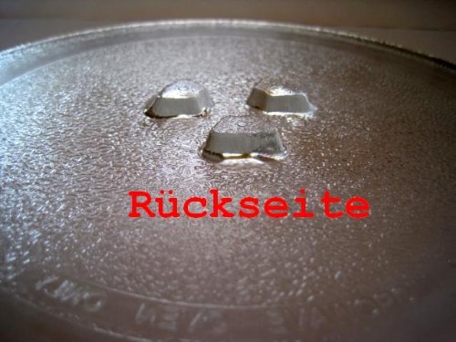 Mikrowelle Drehteller UNI DU = 245 mm / 24.5 cm / Mikrowellenteller / Glasteller für Mikrowelle / Ersatzteller / Ersatz-Drehteller - 2