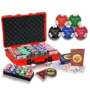 Casinoite Billium Clay 500 Poker Chips Set