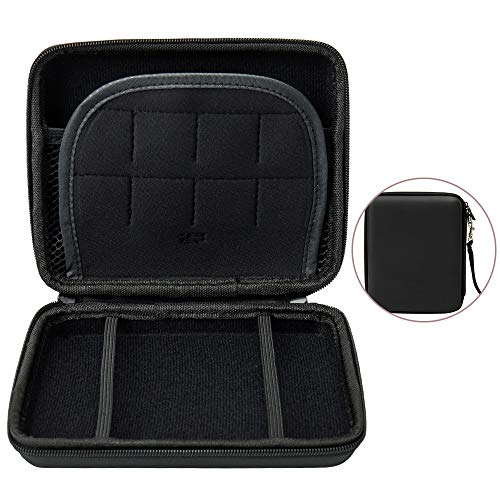 Enjoygoeu Custodia per Nintendo 2DS Eva Duro Protettivo Deposito Zip Viaggi Caso Copertura Borsa Titolare con Portare Maniglia per Nintendo 2DS (Blu)