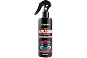 GMWD Nano Car Scratch Repair Polish Spray, natrysk samochodowy nano, utlenianie płynu ceramicznego hydrofobowe szkło do naprawy lakieru samochodowego (120 ml)