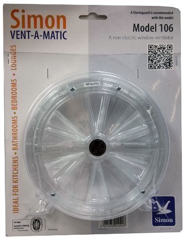 Vent-a-matic 106 - Ventilador con cordón (162 mm)