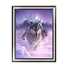Produktbild rawuin 5d Diamant Stickerei Gemälde DIY Wolf Strass Kreuzstich (Nr. 523), Handwerk, Heimdekoration