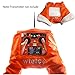 Produktbild Wtotoy Waterproof RC Transmitter Radio Glove , Hand Warmer Warm Mitt , Winter Cold Air Shield Hood Suitable for Flysky fs i6 i6x , Frsky Taranis , Spektrum DX6 DX8 , Futaba T8J 14SG Transmitter etc (Orange)