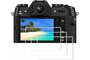 ULBTER Displayschutz schutzfolie für Fujifilm X-T50 XT50 Fuji screen protector folie 9H Härte Gehärtetes Glas Zubehör [3 Stück]