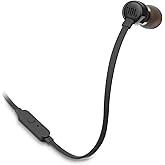 JBL T110, Headphone, CT, IE, Black