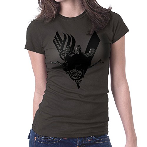 Preisvergleich Produktbild Plunder Vikings Ragnar Lothbrok Women's T-Shirt
