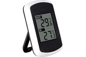 Irishom LCD Digital Wireless Indoor Outdoor Thermometer Temperature Measurement Tester