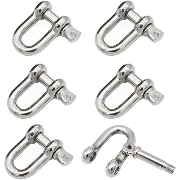 10 Grilli A D In Acciaio Inox 304 M5 - Per Nautica, Campeggio E Alpinismo - Portata 160kg - Foto 11