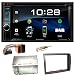 Produktbild Kenwood DDX-4018DAB Bluetooth Moniceiver CD DVD MP3 DAB+ USB AOA2.0 iPhone Spotify Control DAB+ Autoradio Einbauset für FIAT Ducato Boxer Jumper