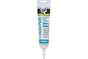 Dap Alex Plus 18128 Calfeutrage acrylique en latex et silicone 155,9 g