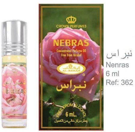 Nebras Perfume Oil - 6ml by Al Rehab