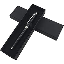 Scatole regalo per penne vuote, scatola regalo nera per penne, gioielli