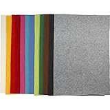 Excelente fieltro de poliéster para manualidades, buena calidad y firmeza - ideal para tus proyectos de manualidades y costura