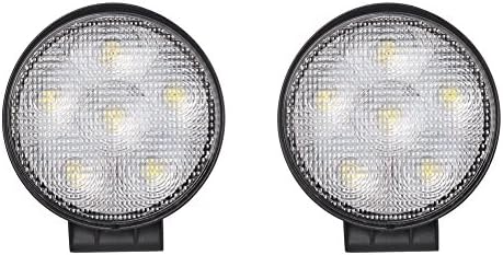 2-Pack 4.5" 18W 6500K 10-30V DC Daylight LED Work Light Flood Beam Driving Fog Lamp for Off-road Truck Car ATV SUV Jeep Boat VTX-18WA