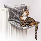 CanadianCat Company  | Liegemulde für Katzen in grau ca. 45x26x31 cm Katzen Heizungs-Liege XL
