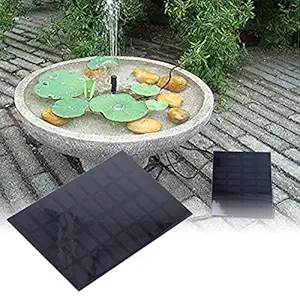 Water Pump, Multifunctional Brushless Motor Pond Equipment Solar Power Lightweight for Fish Tank for Outdoor Pond