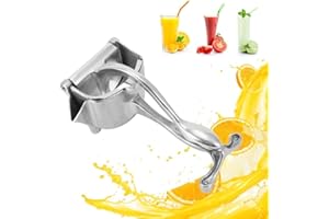 ANGGREK Lemon Squeezer Manual Stainless Steel Lemon Juicer Fruit Press Heavy Duty Citrus Juicers Fruit Hand Squeezer for Lime Orange Apple Fruit