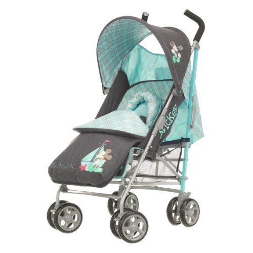 Obaby Atlas V2 Stroller with Footmuff - Retro Mickey Denim