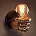 Produktbild Vintage Industrial Fist Holz Wandleuchte, OOFAY Antik E27 Edison Decor Wandleuchte Für Nacht Schlafzimmer Cafe Gang 220 V Max. 60 Watt