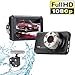 Produktbild TLgf Car Dash Cam, Fahrregender, Dual-Objektiv 170 ° Schießwinkel dvr, 12 Megapixel Auto USB HD Umkehrung der Bildbewegungsanerkennung Loop Blockflöte Nachtsicht