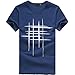 Produktbild DAY.LIN T Shirts Männer Herren Männer Druck Tees Shirt Kurzarm T Shirt Bluse Herrenmode Print T-Shirt (Navy 2, EU2XL/3XL)
