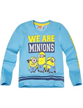 Minions Despicable Me Jungen Langarmshirt 2016 Kollektion - blau