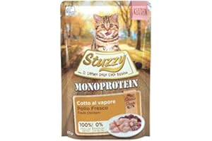 Mokra karma dla kotów AGRAS DELIC STUZZY KOT SASZ.85G MONIPROTEIN GATTE z kurczakiem / 16
