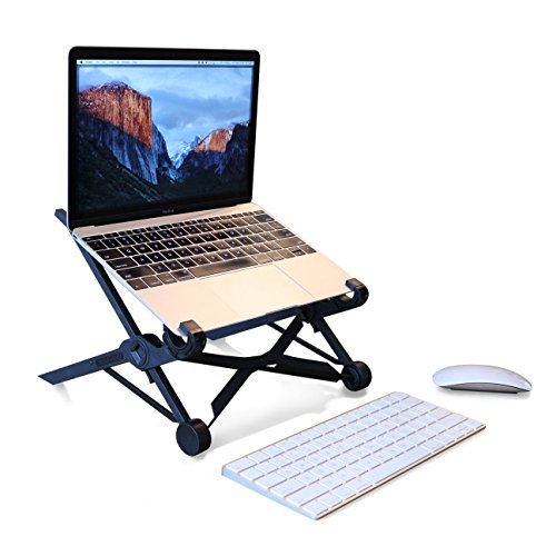 NEXSTAND K2 – Laptopständer: Kompakt, Leicht, Faltbar, Tragbar & Verstellbar. Perfekt Für Reisen Und Arbeit, Unterstützt Alle Standard Laptop Und Macbook Größen. - 6