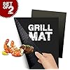 2x Flamen Grillmatte Zum Grillen Und Backen Antihaft Und Hitzebestndig Fr Gasgrills Kohlegrills Und Elektrogrills Zuschneidbar Fr Jede Gre Auch Fr Kugelgrills Perfekte Ergebnisse Ganz Ohne L