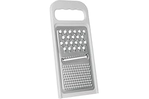 Metaltex 194550 Râpe en INOX, Universelle, Armature en Plastique