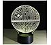 Produktbild OTOW Star Wars Todesstern Licht-bunte 3D-Licht stereoskopische optische LED USB-Tischlampe Nachtlicht Touch-Pad-Schalter und produziert einzigartige Lichteffekte und 3D-Visualisierung - erstaunliche optische Täuschung