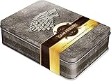 Game of Thrones - Winter is Coming: Schmuckdose inkl. Notizbuch mit Motiven des House Stark, Kartoniert by