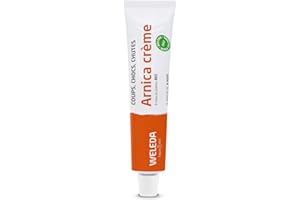 WELEDA - Arnica Crème - Coups, Chocs, Chutes - Utilisable Dès l'Âge de 9 Mois - NATRUE - Tube de 25 g