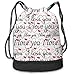 Produktbild Cupsbags Beauty Love Style Lightweight Portable Drawstring Bag Backpack Bundle Backpack