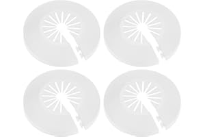 M METERXITY 4-Pack Pipe Cover Decoration, Suit for 14mm-28mm Outer Diameter Flange Water Pipe Escutcheon Water Pipe Drain Line Cover for Radiator Pipe/Water Drain Tube [White]