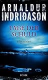 Bücher Neuerscheinungen 2022 - Tage der Schuld von Arnaldur Indriðason