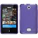 Produktbild PhoneNatic Case für Nokia Asha 501 Hülle Silikon lila S-Style + 2 Schutzfolien