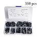 Produktbild Fansport 350PCS Nylon Unterlegscheibe M2.5 M3 M4 M5 M6 M8 Flache Unterlegscheibe Flache Distanzscheibe