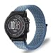 Produktbild Fintie Armband für Garmin Fenix 3 / Fenix 3 HR/Fenix 5X / Fenix 5 X Plus Smart Watch - Premium Nylon atmungsaktive Uhrenarmband Ersatzband mit verstellbarem Verschluss, Cape Cod Blau