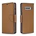 Produktbild Bear Village® Galaxy S10 Hülle, Hochwertige Magnetischen Brieftasche Leder Hülle Tasche mit Handschlaufe und Kartenfach für Samsung Galaxy S10, Braun