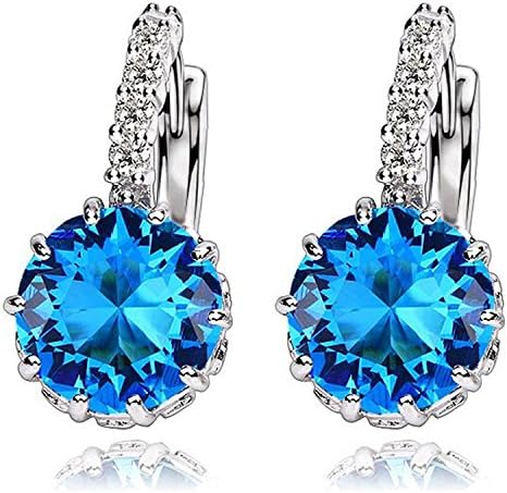 Sleek, minimalist luxurious crystal earrings , 6