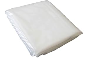 SPLINKTECH SAFEKOM Polythene Bags Strong Heavy-Duty Plastic In Single, Huge Mattress Bag For Moving, Double And Super King Size Bed Covers Dust Protector To Store Bed (King)